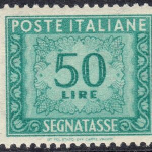 1947 Segnatasse Cifra £. 50