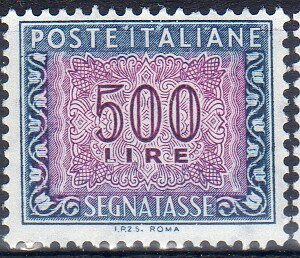 1955 Segnatasse Stelle Cifra Stelle £5-500