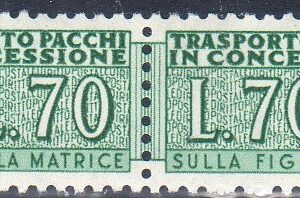 1966 Pacchi Concessione Stelle £ 70