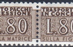1960 Pacchi Concessione Stelle £ 80