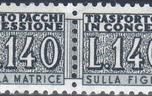 1960 Pacchi Concessione Stelle £ 140