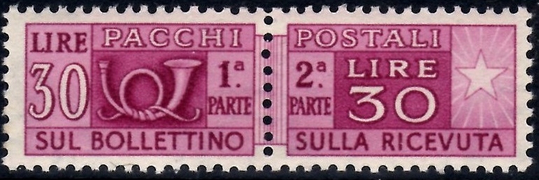1946 Pacchi postali £. 30