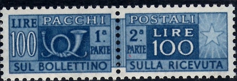 1946 Pacchi postali £. 100