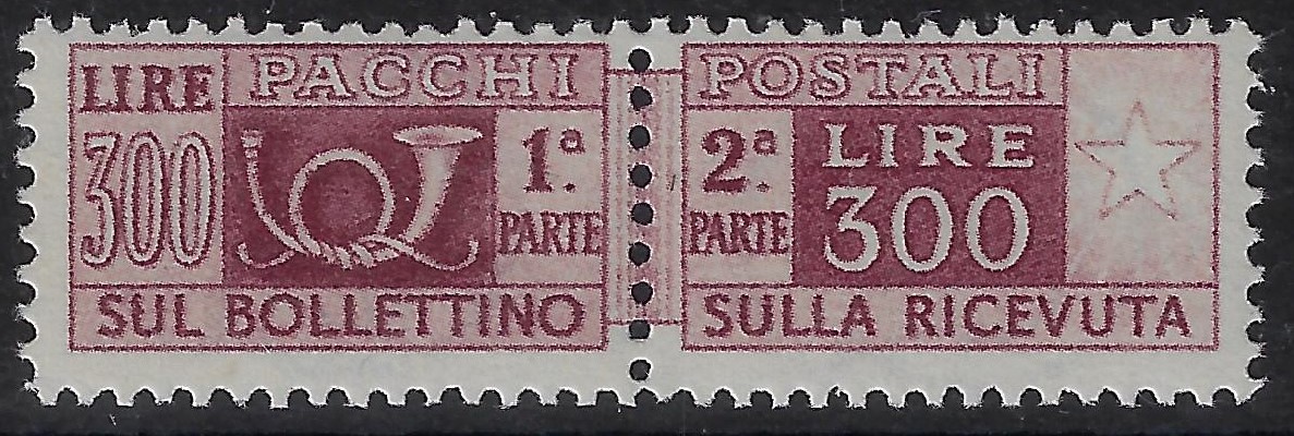 1946 Pacchi postali £. 300 ©