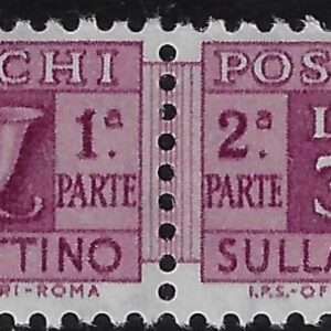 1973 Pacchi postali Stella £. 30