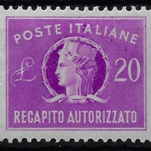 1949 Recapito Autorizzato Turrita £ 20