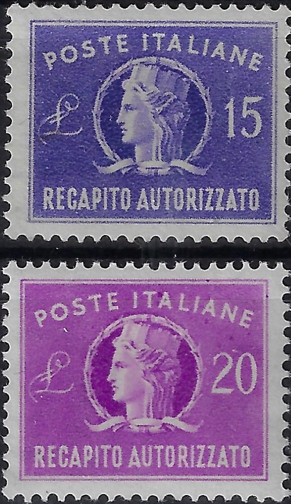 1949 Recapito Autorizzato Turrita 15-20