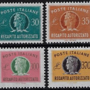 1955 Recapito Autorizzato Stelle Turrita 20-370