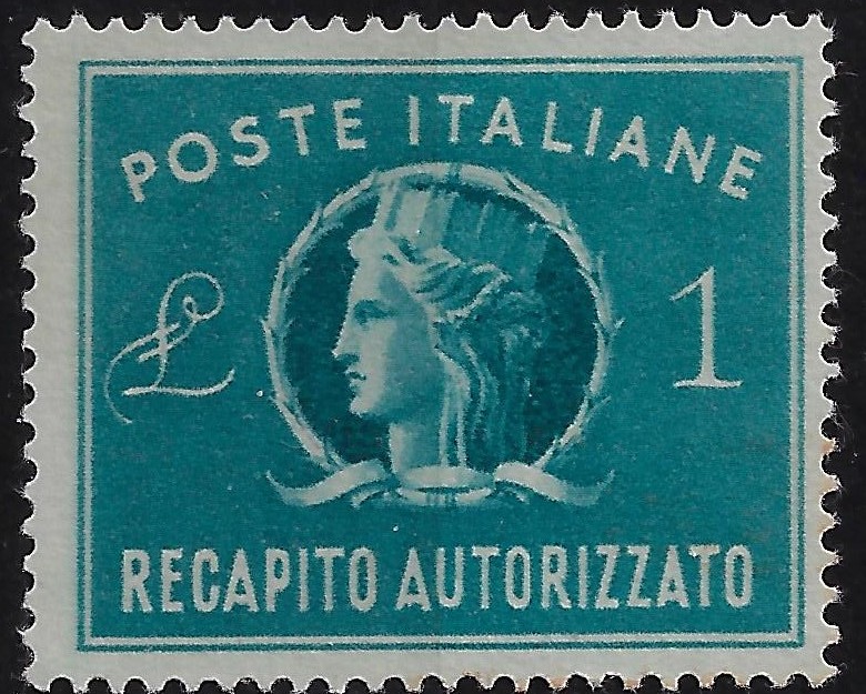1947 Recapito Autorizzato Turrita £ 1