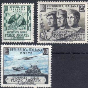 1952 Forze Armate serie completa
