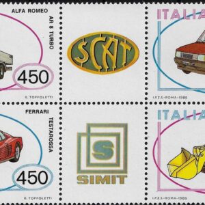 1986 Automobili (Blocco)