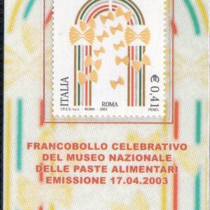 2003 paste alimentari