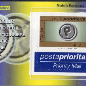 2004 posta prioritaria 2,00