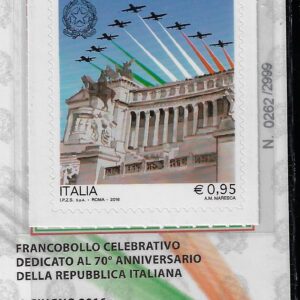 2016 70° anniversario della repubblica 