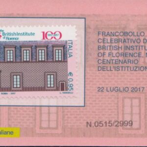 2017 British institute of Florence