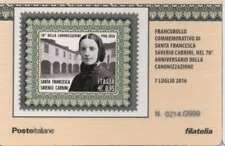 2016 santa francesca saverio cabrini 