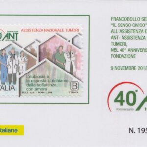 2018 40° Assistenza nazionale Tumori ANT