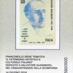 2018 Salvatore Quasimodo