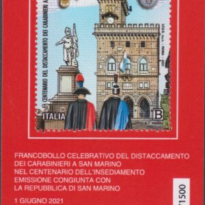 2021 Centenario Carabinieri San Marino