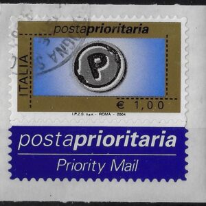 2004 Prioritario €. 1,00 S.p.A. 2004