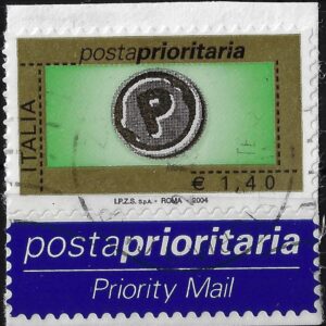 2004 Prioritario €. 1,40 con bordo