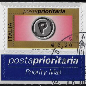 2004 Prioritario €. 2,20 con bordo