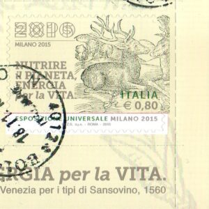 2015 EXPO Milano Xilografie cervo