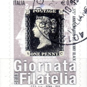 2015 Giornata Filatelia 175° anniversario Penny Black