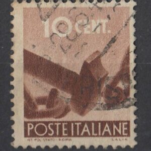 1945 10 centesimi Democratica