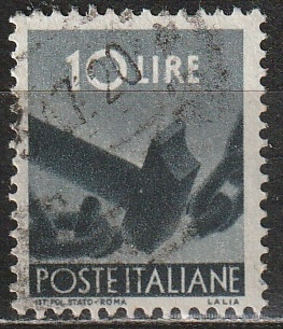 1945 10 £. Democratica