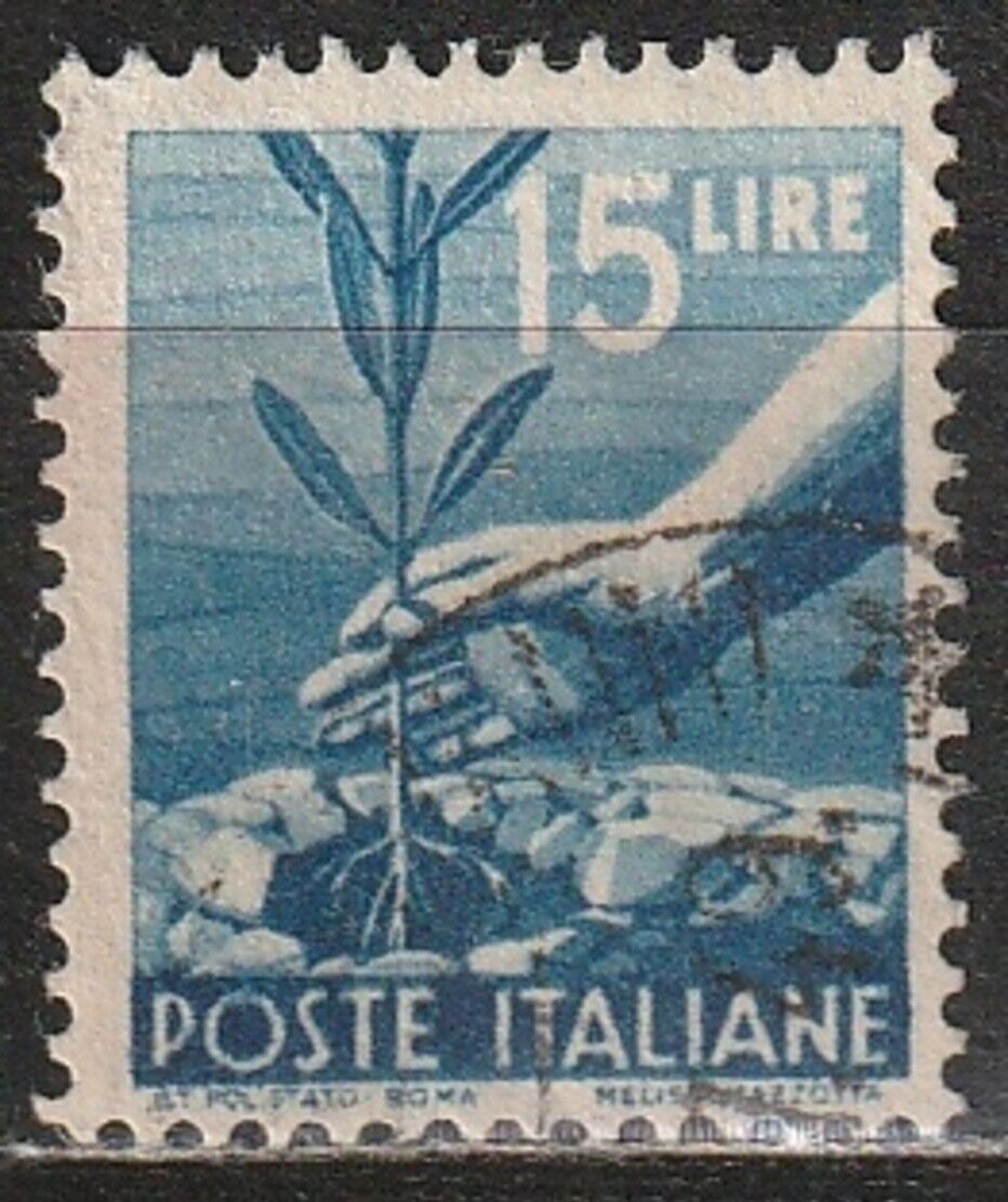 1945 15 £. Democratica