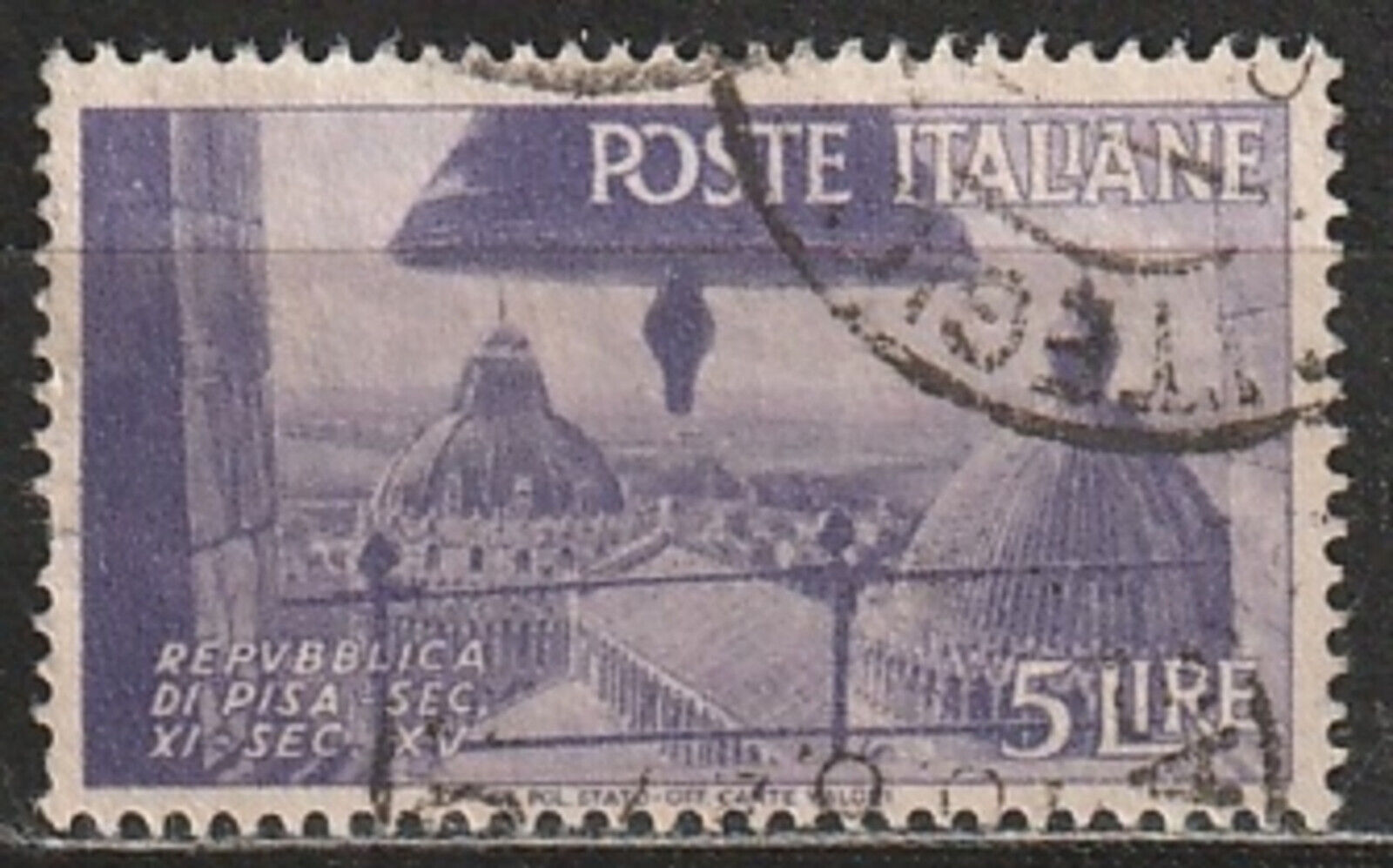 1946 5 £ Avvento della Repubblica