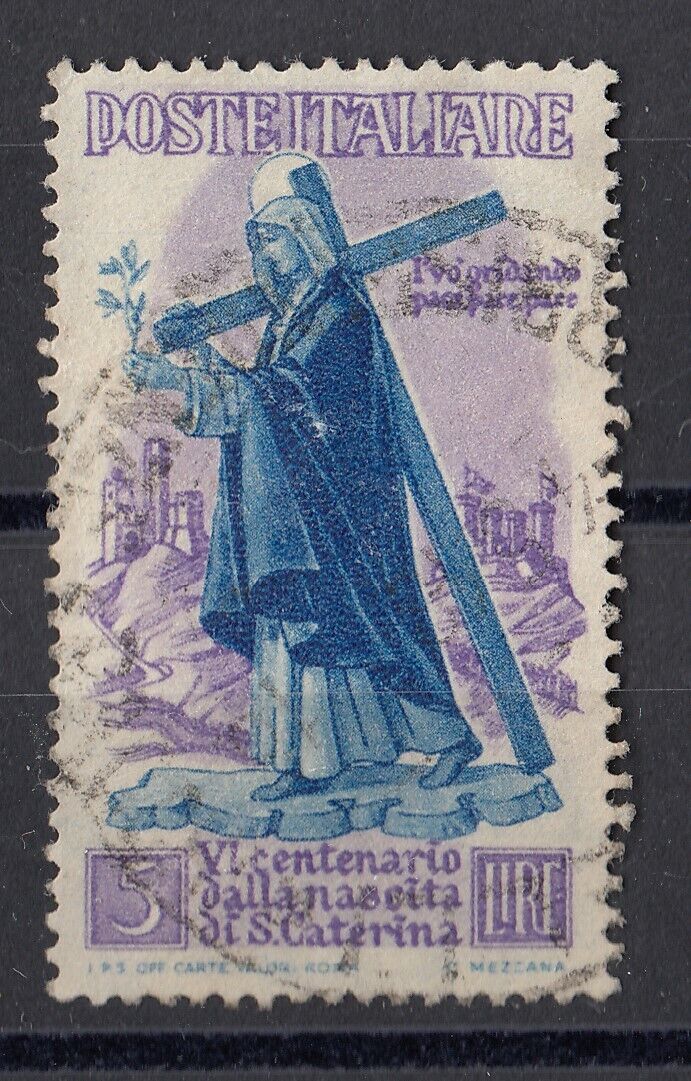 1948 £ 5 S. Caterina da Siena