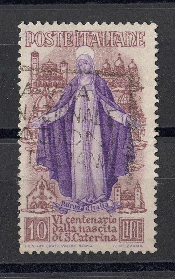 1948 £ 10 S. Caterina da Siena