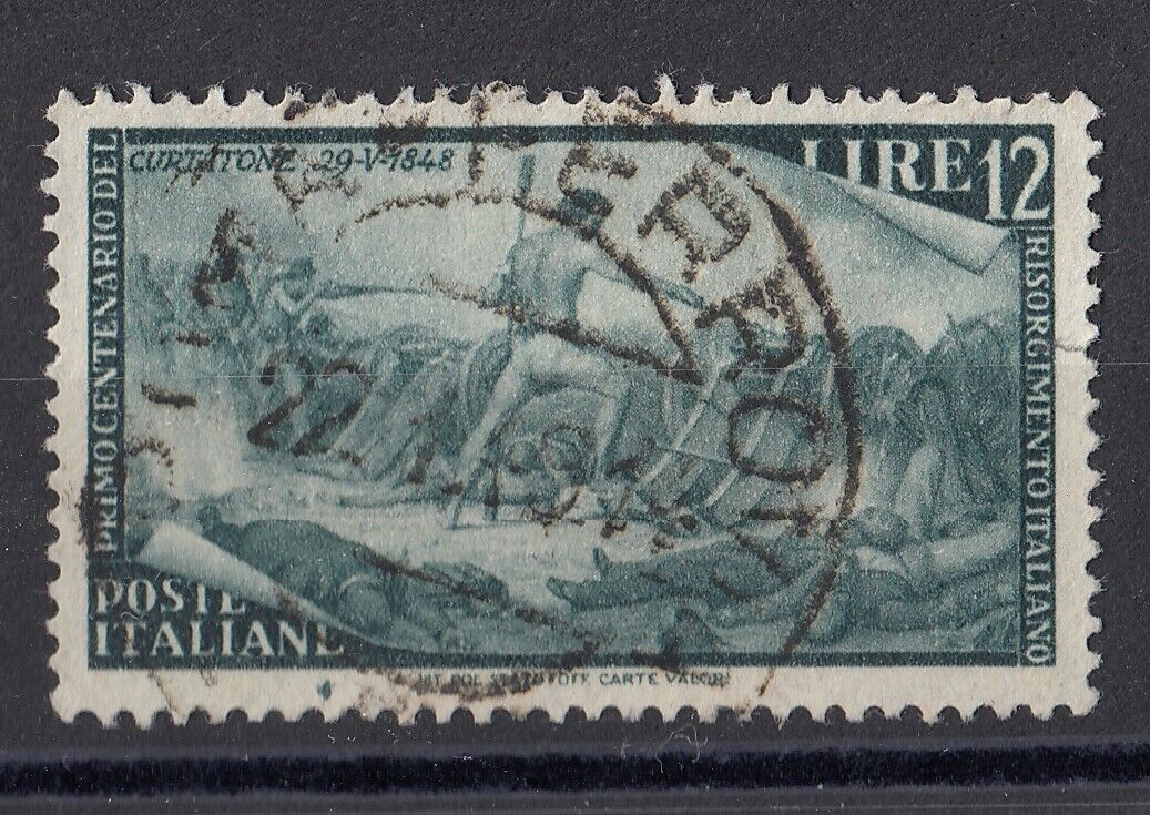 1948 £ 12 Centenario del Risorgimento