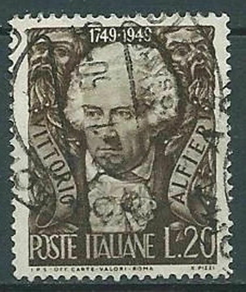 1949 200° nascita di Vittorio Alfieri