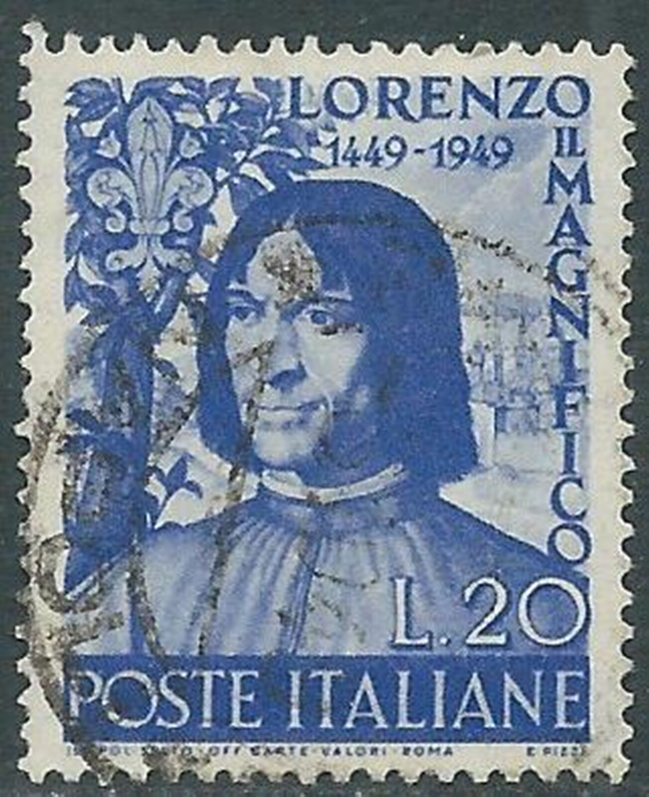 1949 500° nascita Lorenzo il Magnifico