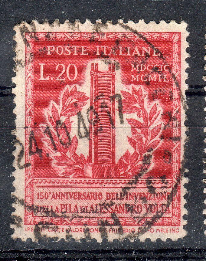 1949 £ 20 150° Anniversario della Pila di A. Volta