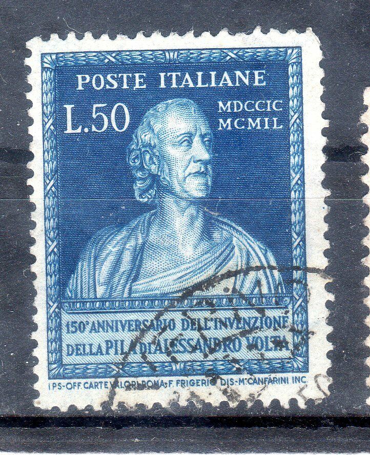 1949 £ 50 150° Anniversario della Pila di A. Volta
