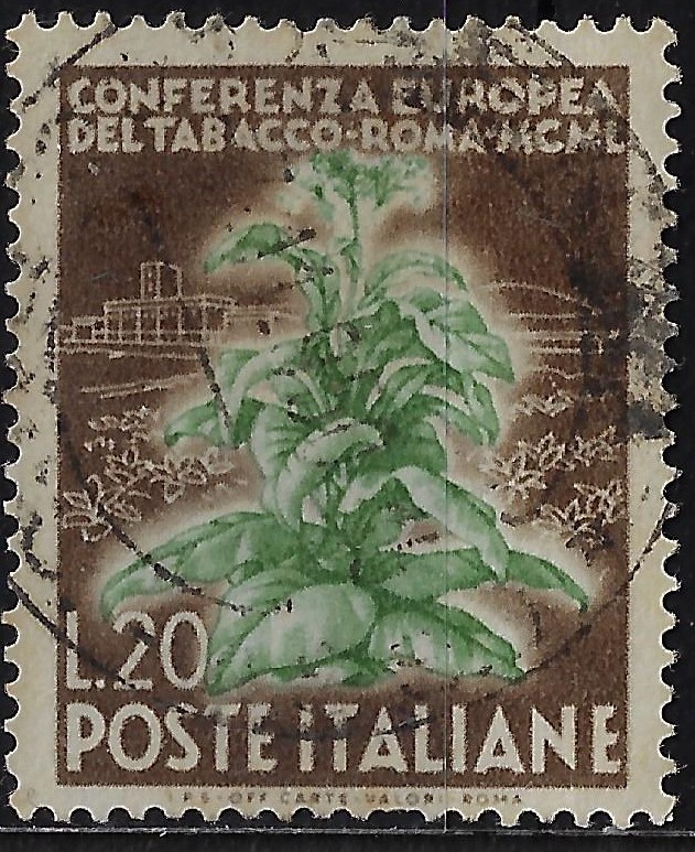 1950 £ 20 Conferenza Europea del Tabacco