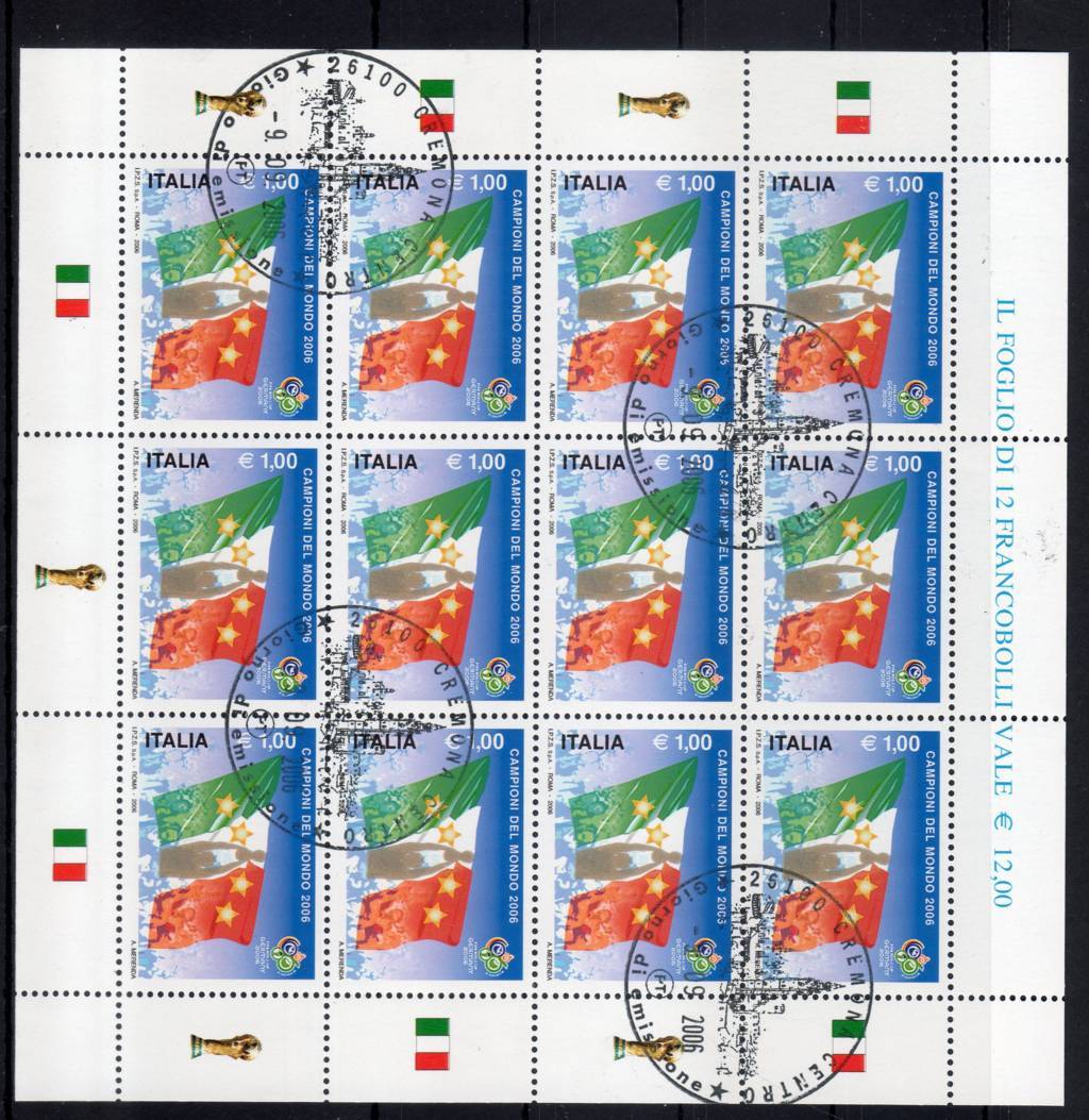 2006 Italia Campione del Mondo Calcio