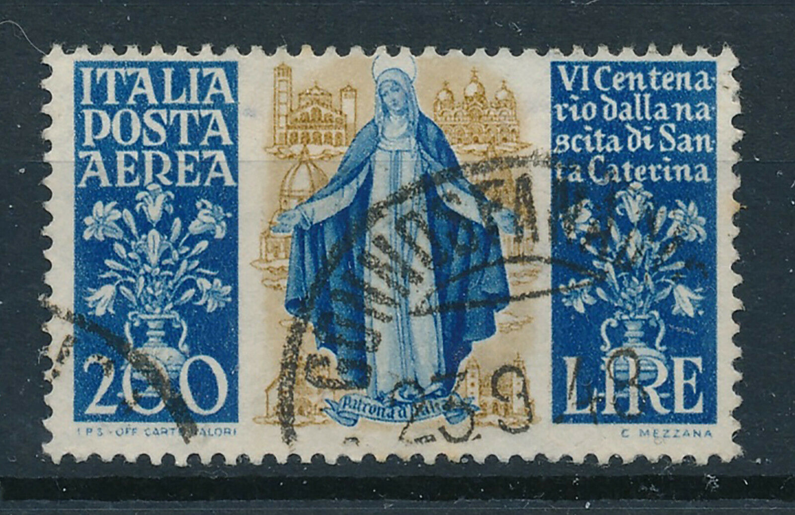 1948 £ 200 S. Caterina da Siena P. Aerea