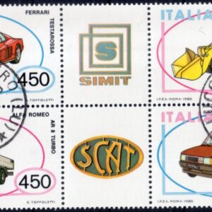 1986 Automobili (Blocco)