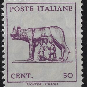 1944 Lupa Capitolina senza fil.