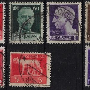 1945 Imperiale emissione di Roma Filigrana ruota