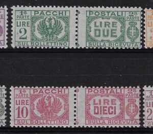 1946 Pacchi postali senza fasci
