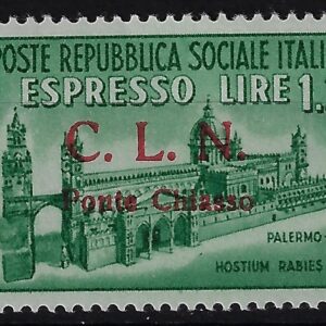 1945 Espresso £ 1,25 Soprast.