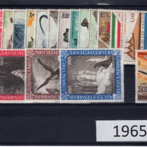 1965 Annata completa senza foglietti