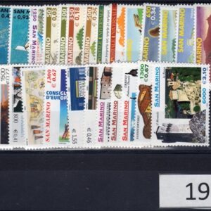 1999 Annata completa senza foglietti