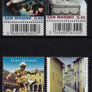 2007 Artisrti II° 4 valori